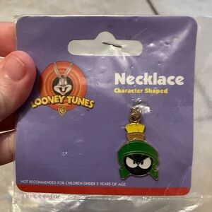 Lot of 4 Vintage 1997 Looney Tunes Character Necklaces Daffy Duck